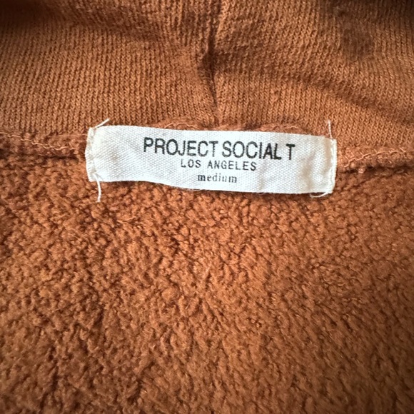 Project Social T, Size M, Willow Desert Wash Hoodie - Picture 5 of 9